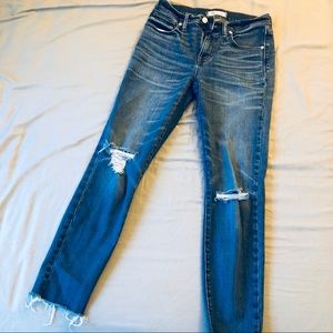 Made well 9” High Riser Skinny Skinny Crop